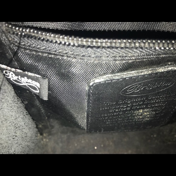 Brighton Black Cross Body/Top Handel Bag - Picture 7 of 8